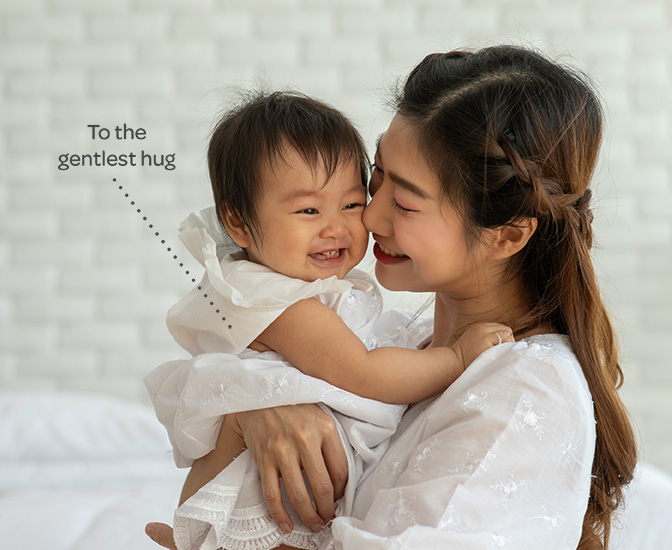Why huggies Like a Mums Hug